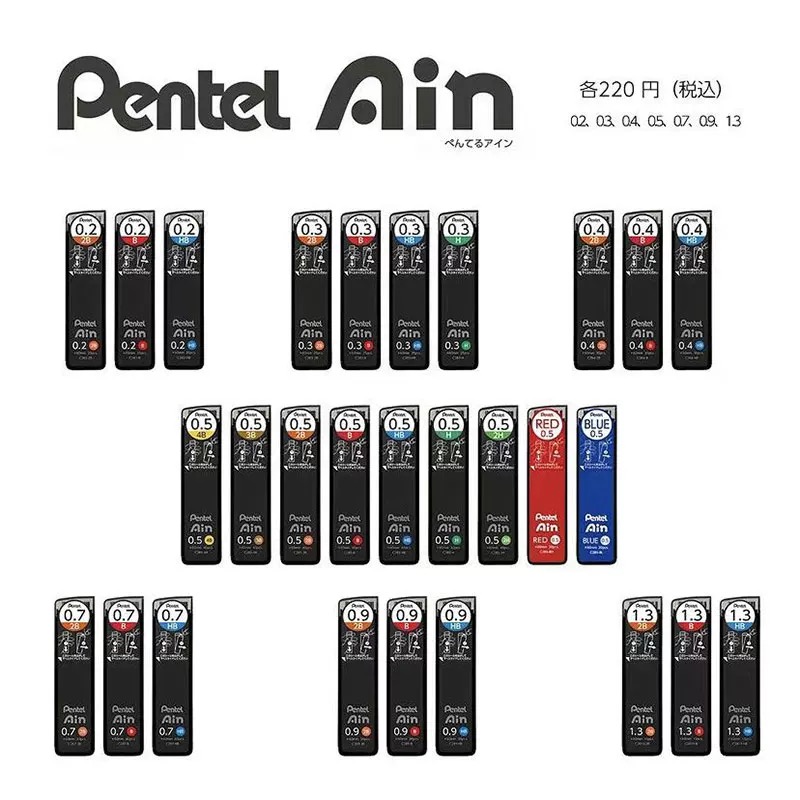 Mechanical Pencil Lead - 1pc japonês pentel ain lápis mecânico