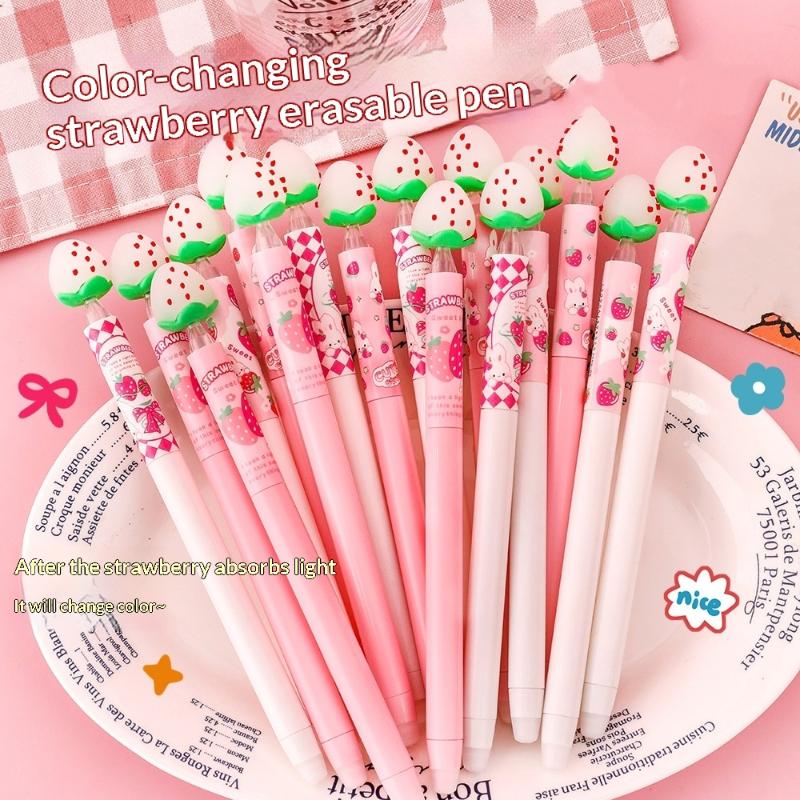 Gel Ink Pen Set - Conjunto de Canetas Gel Apagáveis com