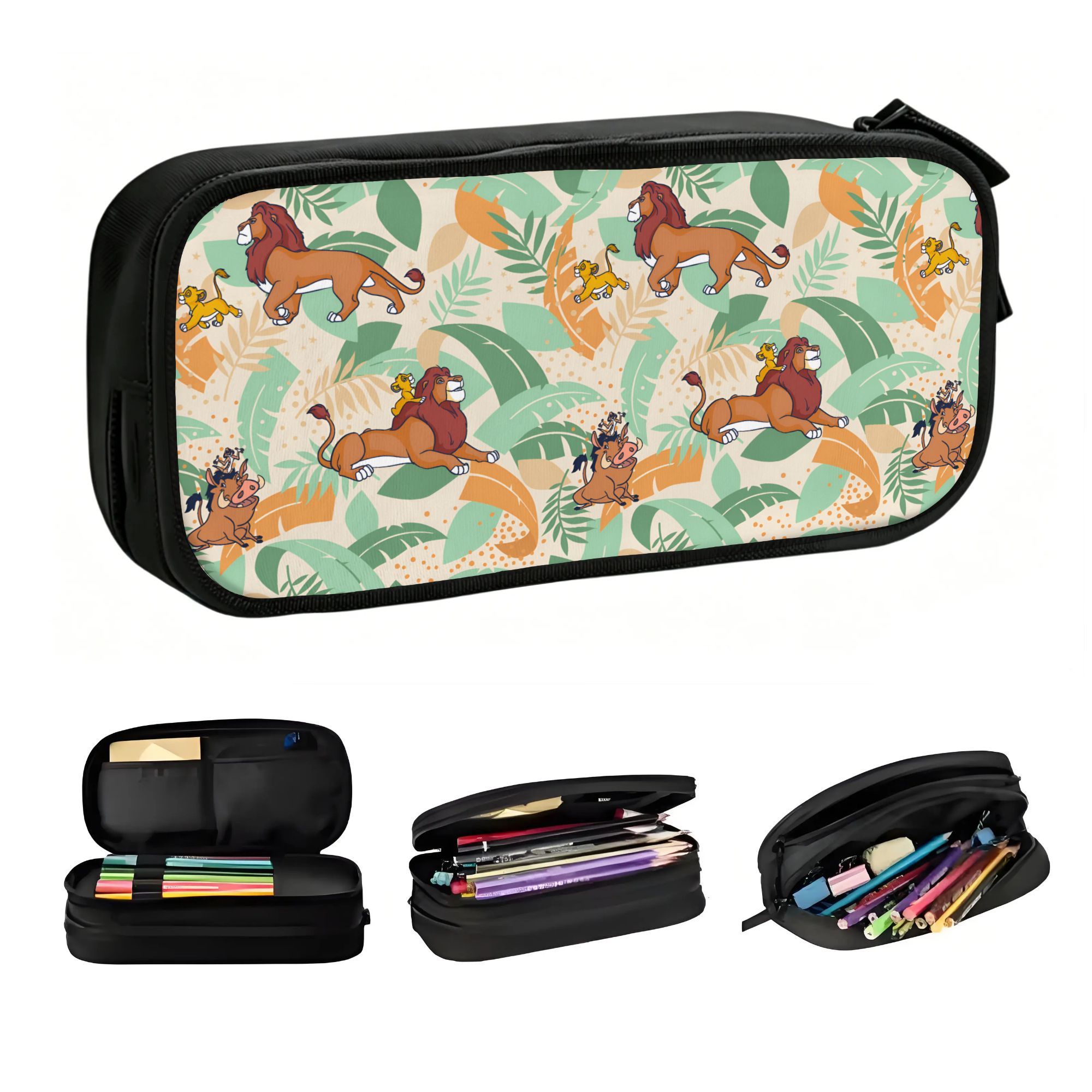 Lion Stationery & Office Supply(Kunshan)Co.Ltd - Estojo de Lápis Liones Anime Kinges