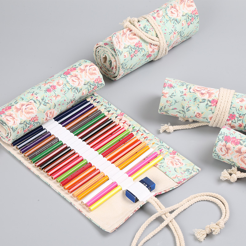 12/24/36/48/72 buracos floral  - Pen Pouch Roll avaliação e preço