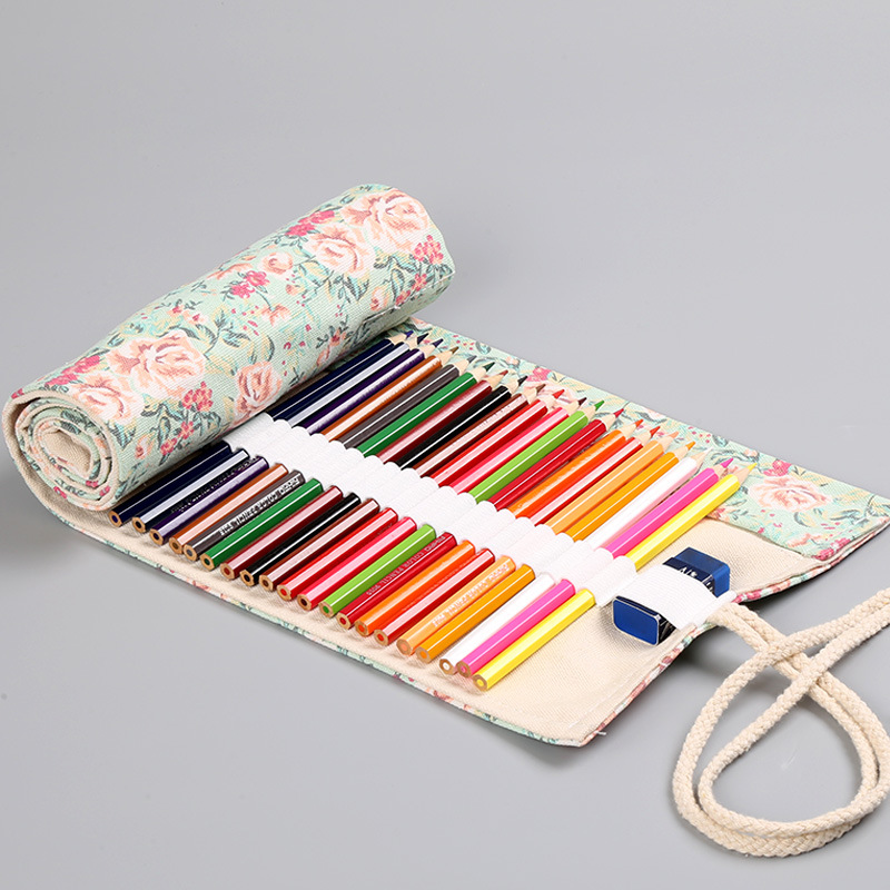 12/24/36/48/72 buracos floral  - Pen Pouch Roll avaliação e preço