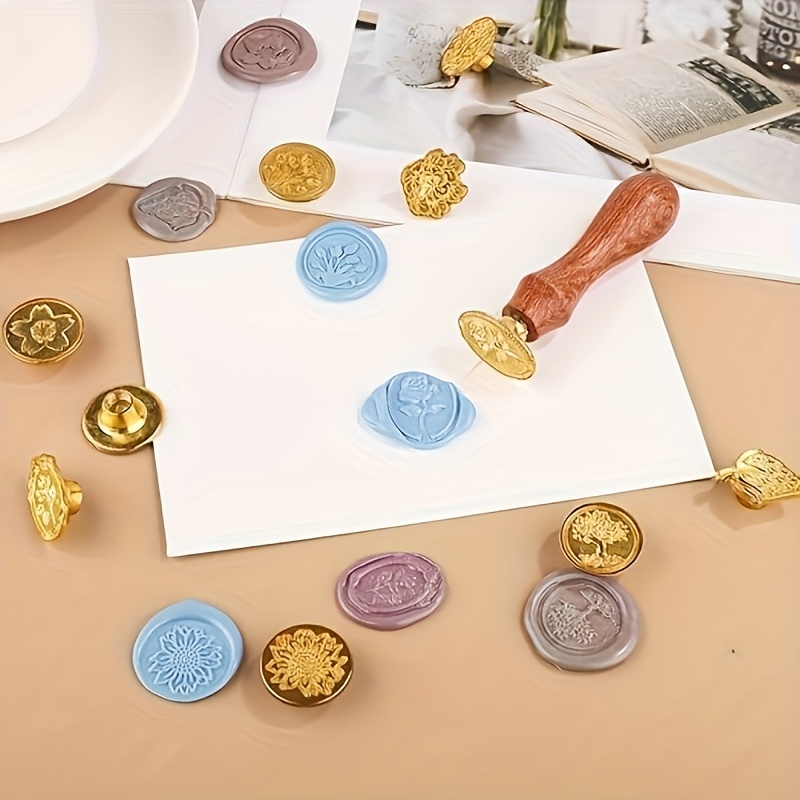 Conjunto de 21 peças de selos  - Wax Seal Stamp Kit avaliação e preço