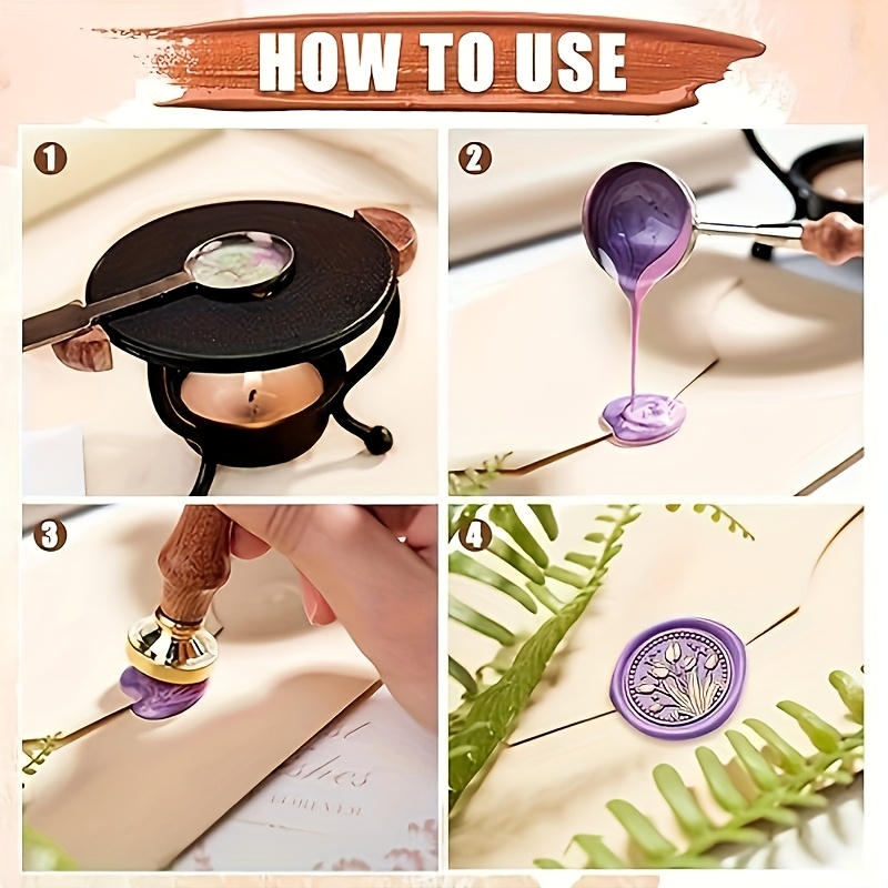 Conjunto de 21 peças de selos  - Wax Seal Stamp Kit avaliação e preço