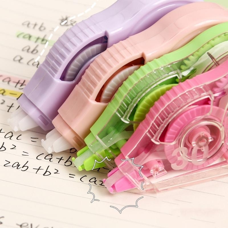10Pcs 8m x 5mm Rolo fita corre - Correction Tape Roller avaliação e preço