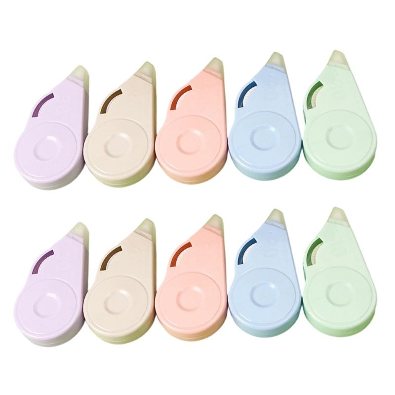 10Pcs 8m x 5mm Rolo fita corre - Correction Tape Roller avaliação e preço