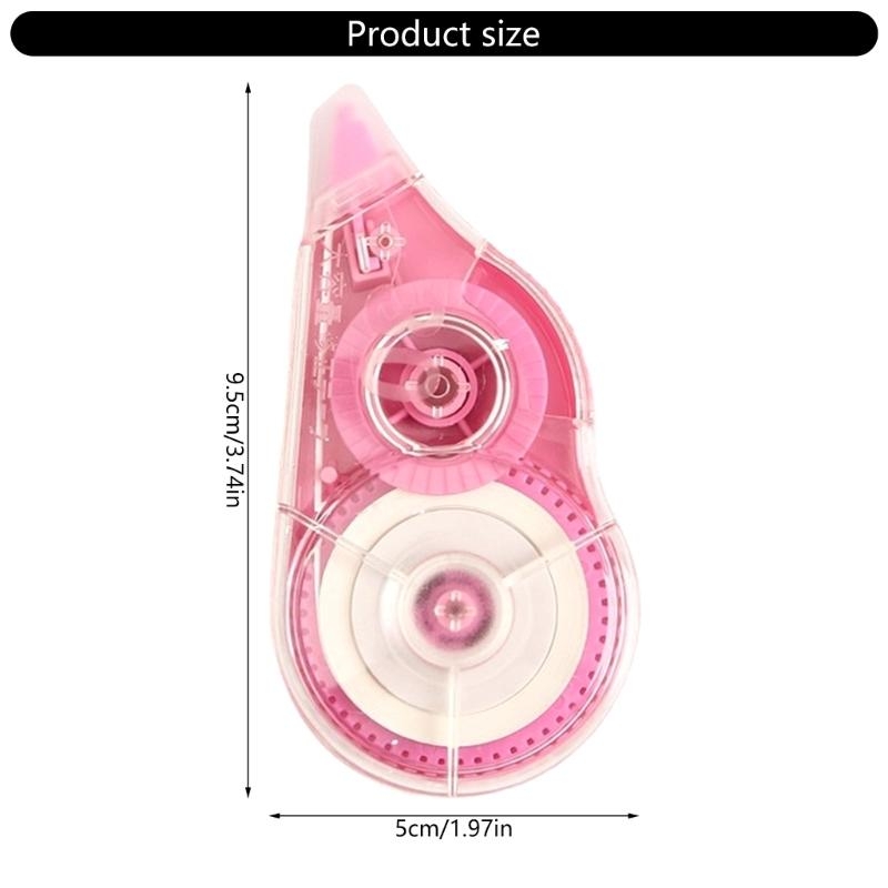 10Pcs 8m x 5mm Rolo fita corre - Correction Tape Roller avaliação e preço