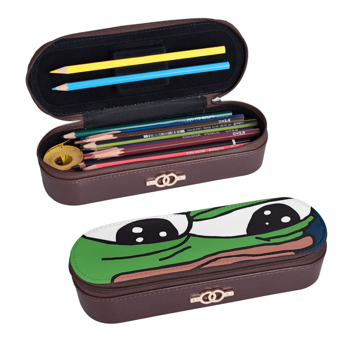 Estojo de Couro de Alta Qualid - Stationery Office And School Supply Stores avaliação e preço