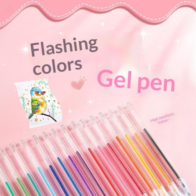 Canetas de gel com glitter, 8/ - Gel Ink Pen Set avaliação e preço
