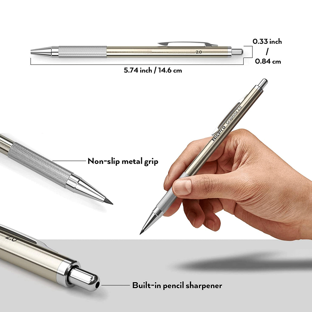 Lápis Mecânicos 2.0mm 2B, Lápi - Ideal Stationery & Office Supply avaliação e preço