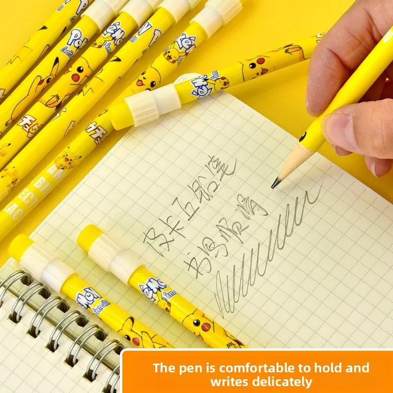 Lápis pokemon com apontador e  - Office Supply Office Stationery Items avaliação e preço