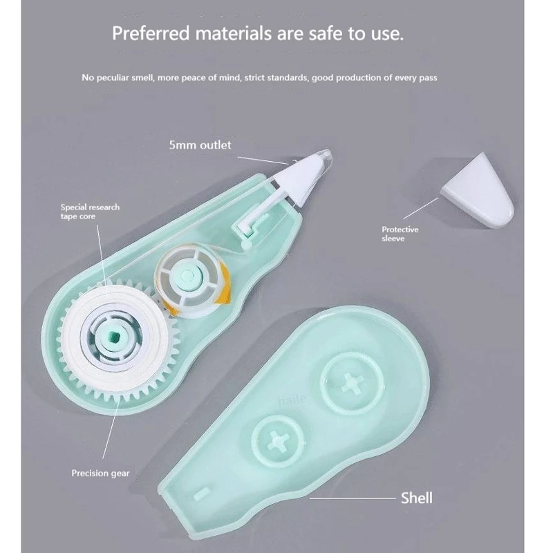 6 unidades/pacote fitas de cor - Correction Tape Roller avaliação e preço