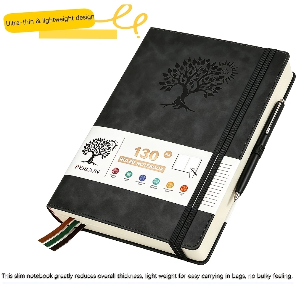 Caderno de Anotações A4 com Ca - Journal Leather Hardcover avaliação e preço
