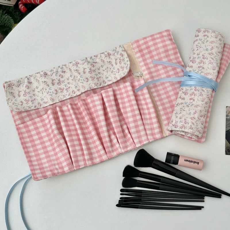Estético primavera floral roll - Pen Pouch Roll avaliação e preço